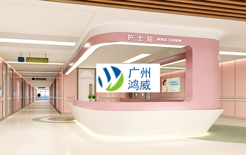 护士站定做_医院护士站导诊台定做8